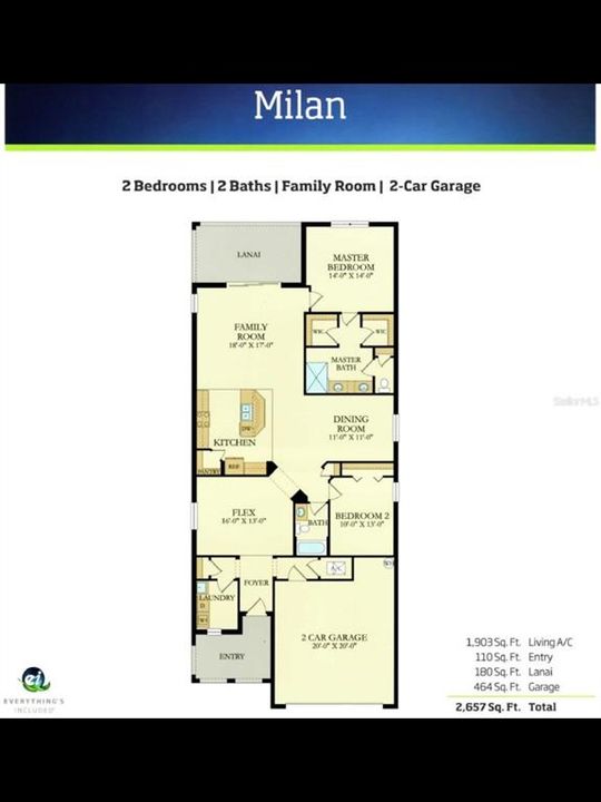For Sale: $374,900 (2 beds, 2 baths, 1934 Square Feet)