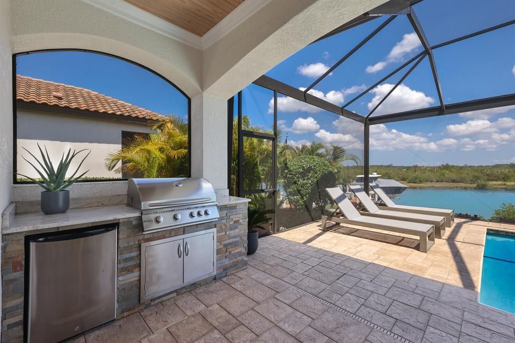 Outdoor kitchen