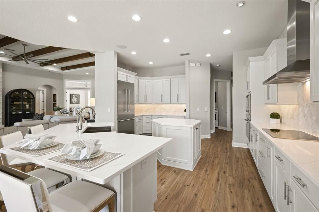 Beautiful bright kitchen newly remodeled