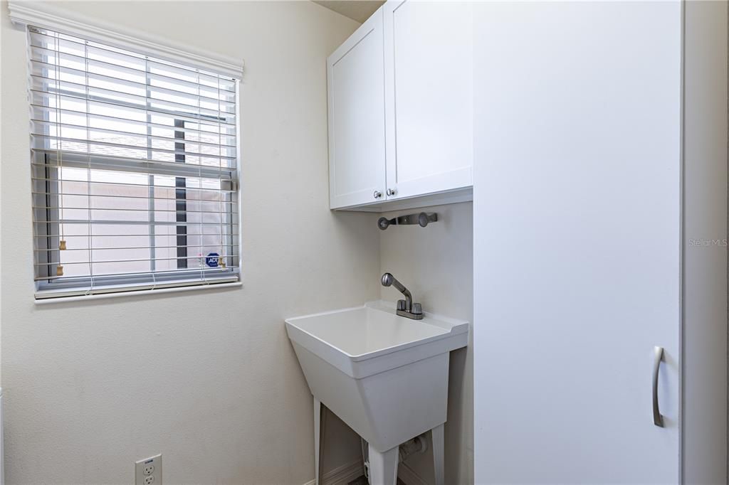 Interior Wash Room with Washer and Dryer