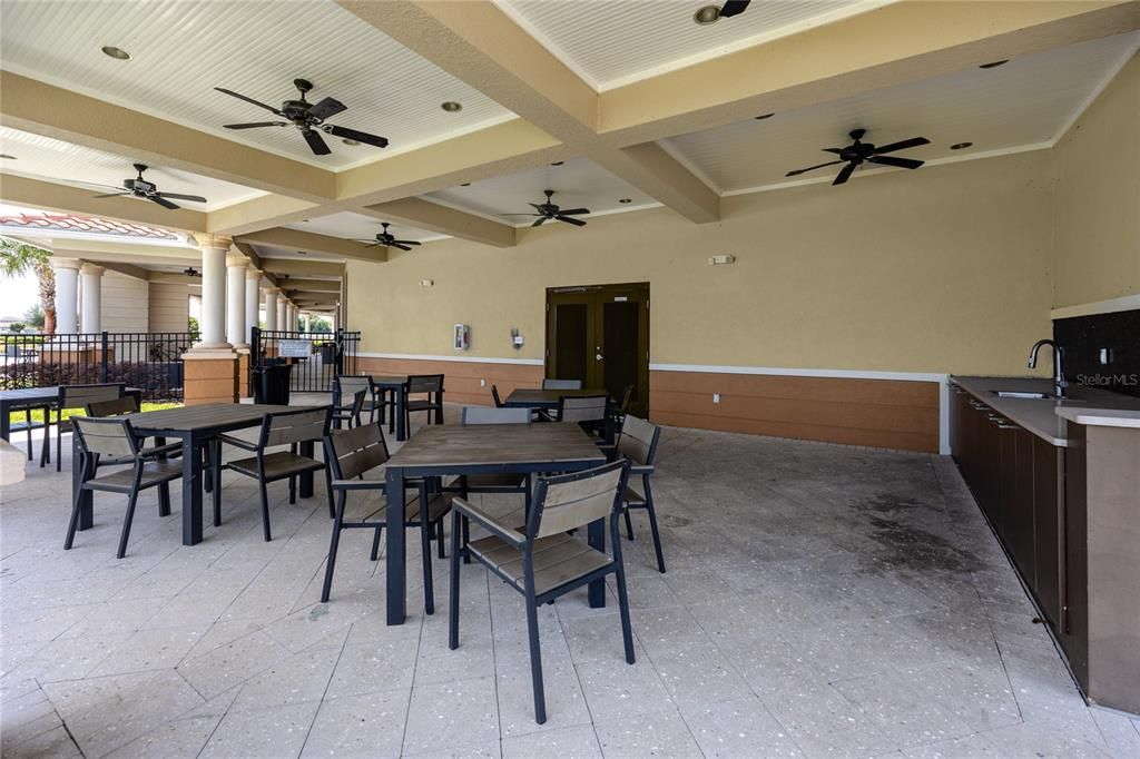 clubhouse outdoor seating