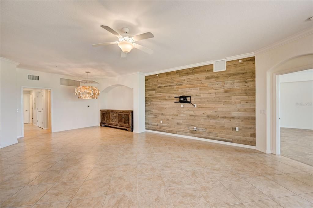 Living Room and Dining Room