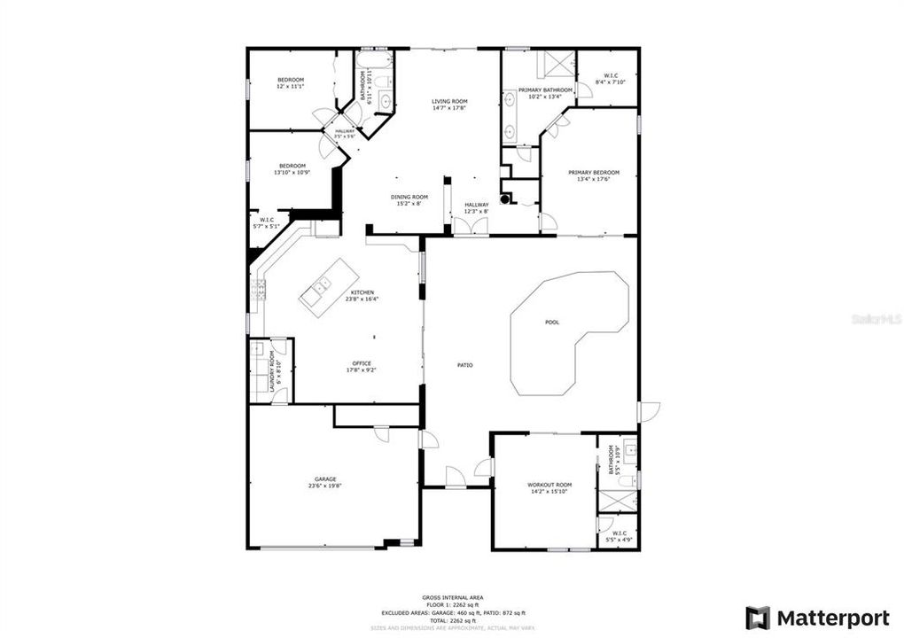Active With Contract: $679,900 (4 beds, 3 baths, 2392 Square Feet)
