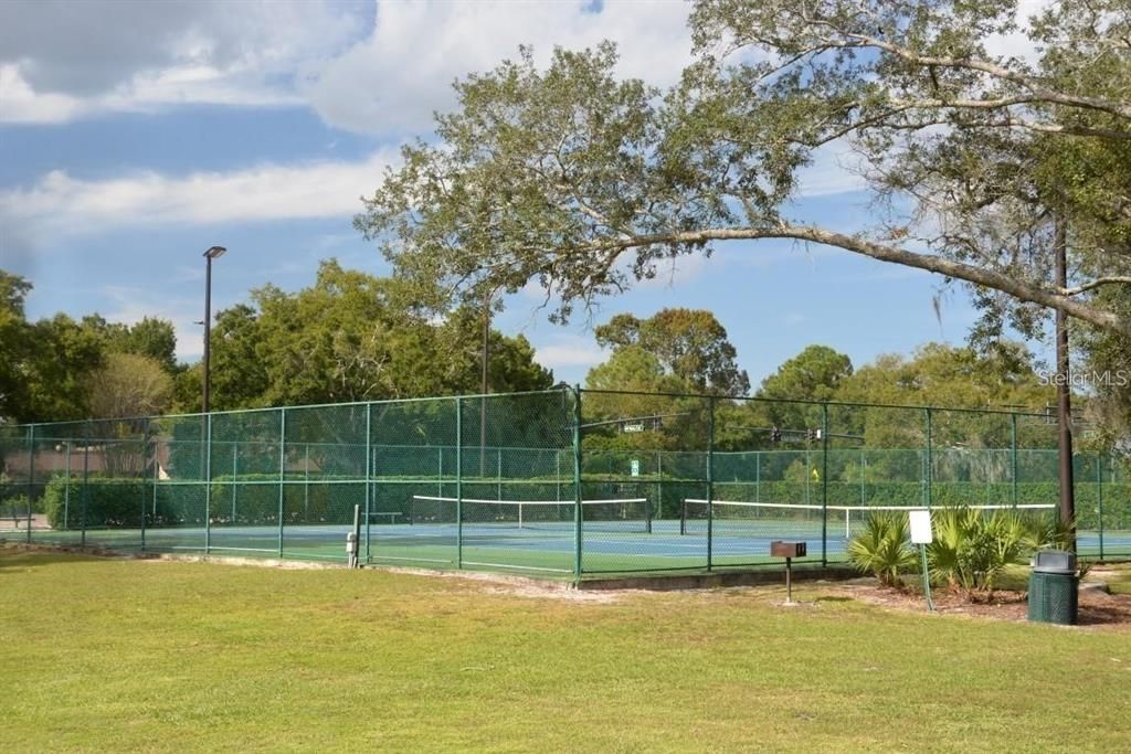 Tennis Courts by the Wekiva Hunt Club Community Center