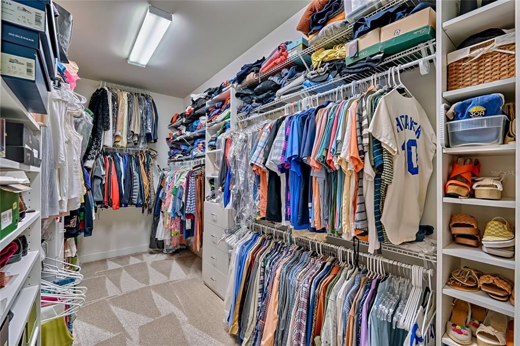 Owner's Massive Closet