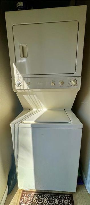 Washer/Dryer in Shed