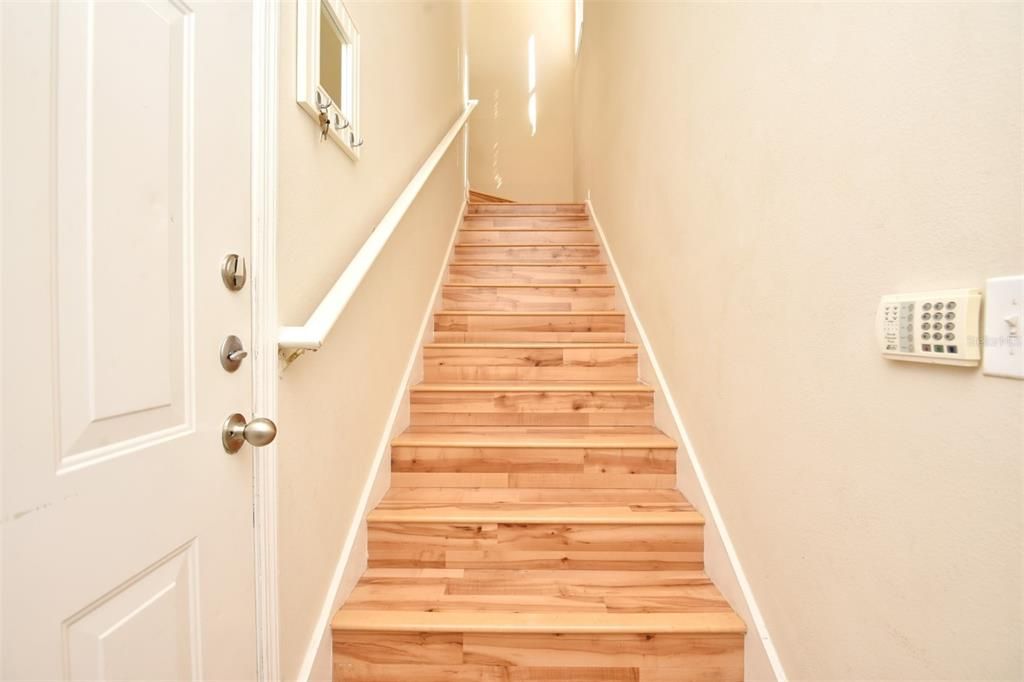 Stairs to unit