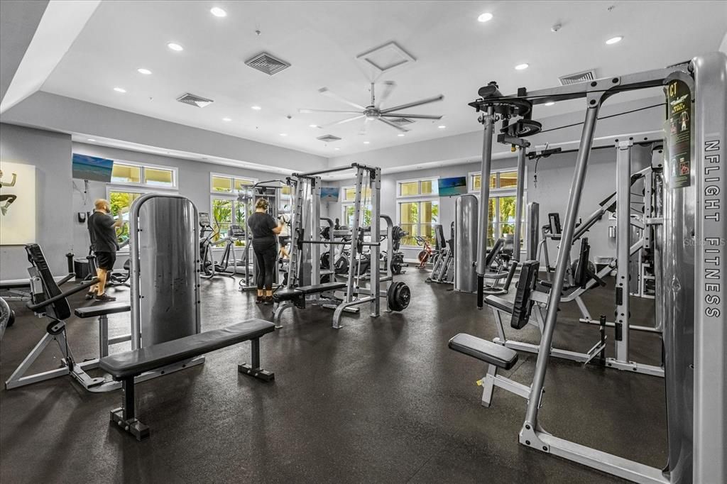 State of the Art Fitness Room