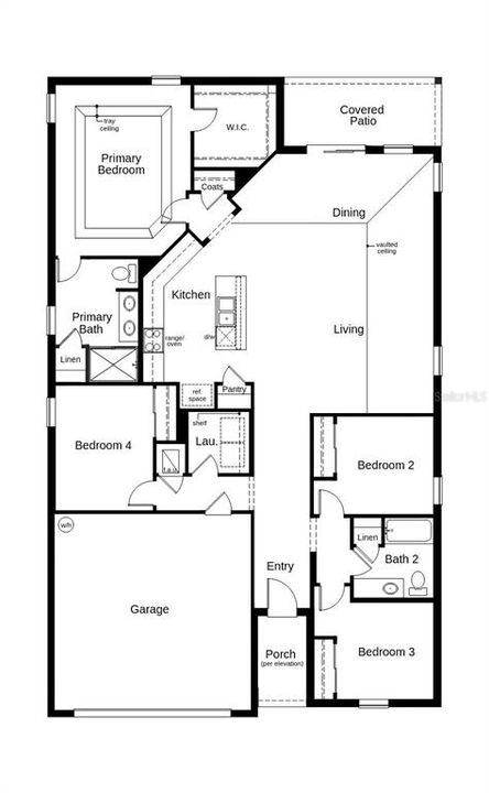 Active With Contract: $386,335 (4 beds, 2 baths, 1989 Square Feet)
