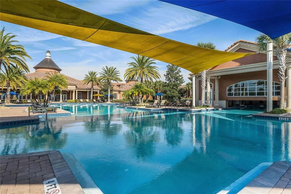 Resort style living at its best with the indoor and outdoor pool and activities