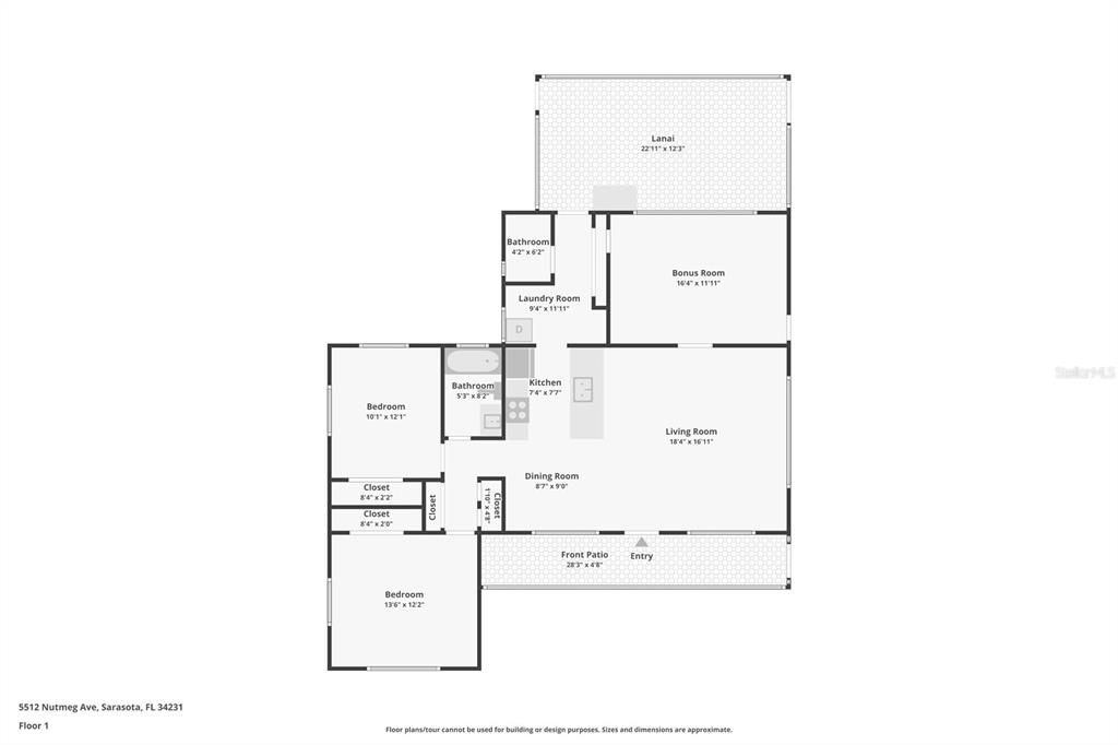 Recently Sold: $390,000 (2 beds, 2 baths, 1236 Square Feet)