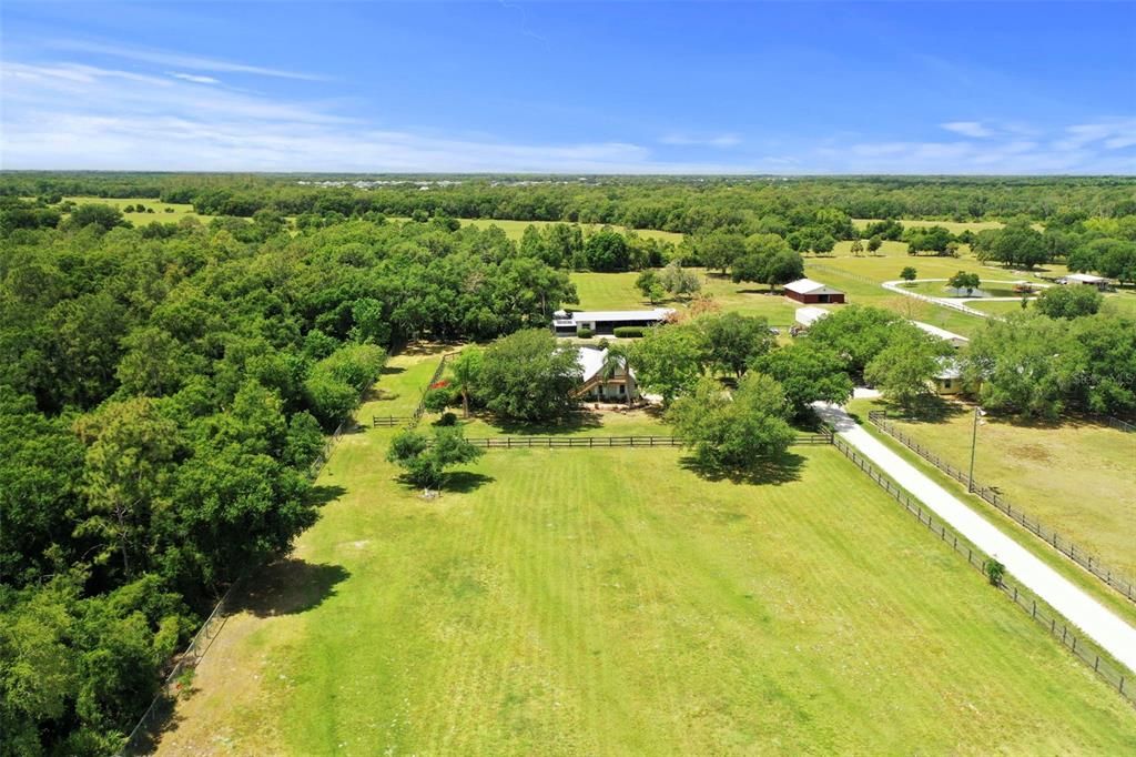 Pasture in front of the house.