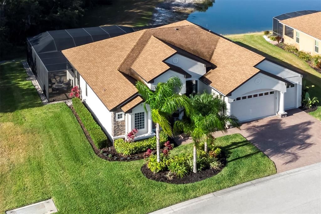 The stone accents and other archectural features greatly enhance the curb appeal.