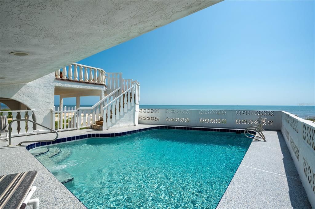 Ocean view from from your own private pool