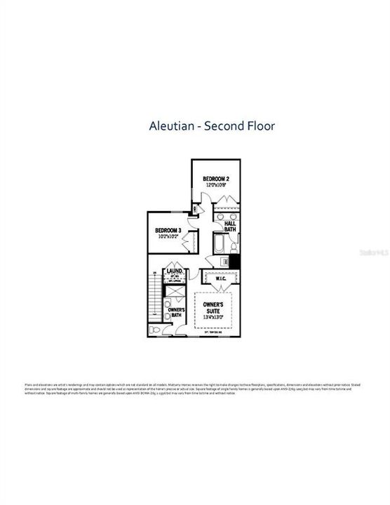 Second Floor Floorplan