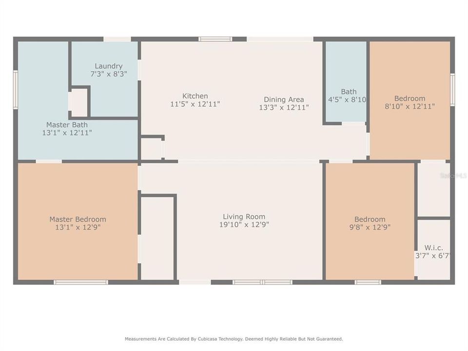 Active With Contract: $319,900 (3 beds, 2 baths, 1296 Square Feet)