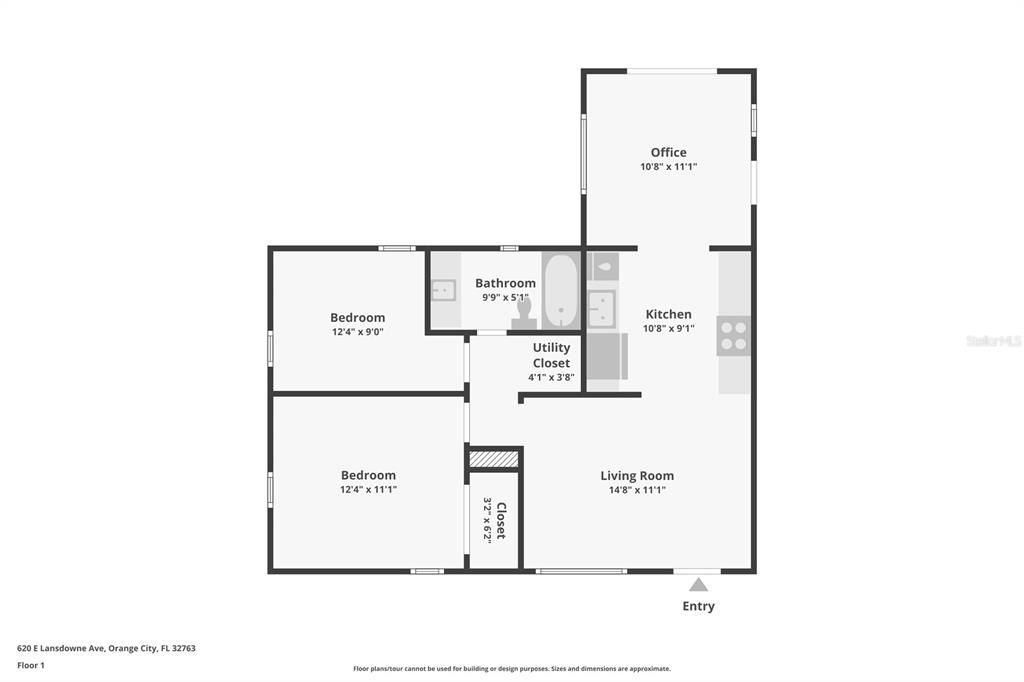 Active With Contract: $265,900 (2 beds, 1 baths, 848 Square Feet)