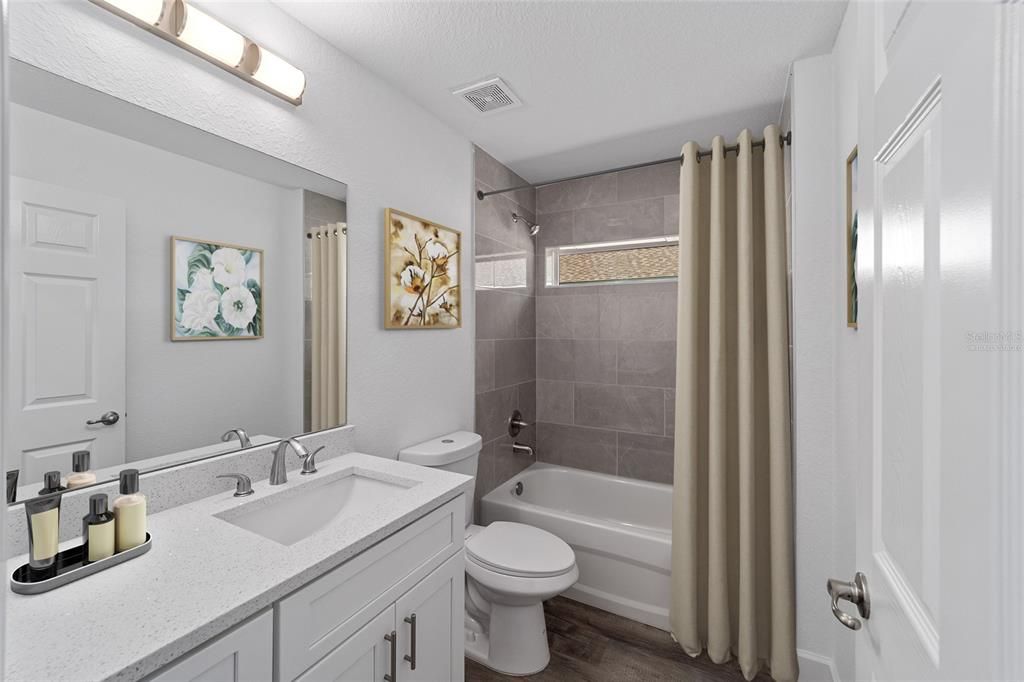 Second Full Bathroom Virtually Staged