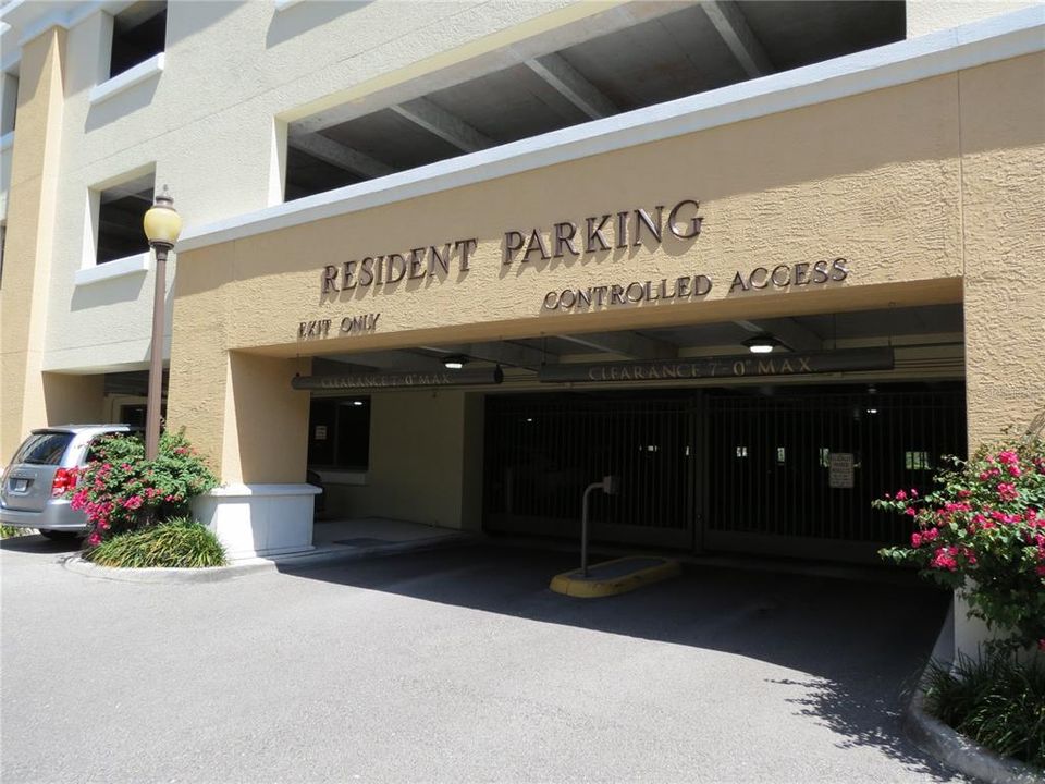 Resident Controlled Gate Parking