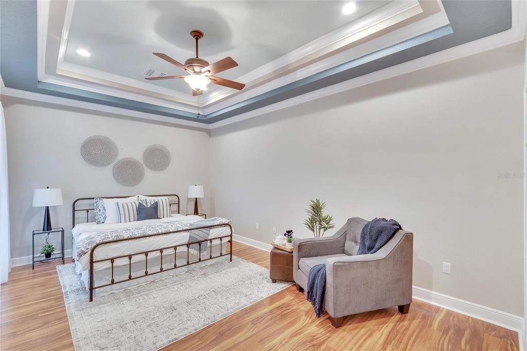 Prmary Bedroom w/Tray Ceiling