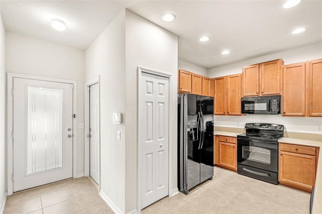 Pantry and foyer