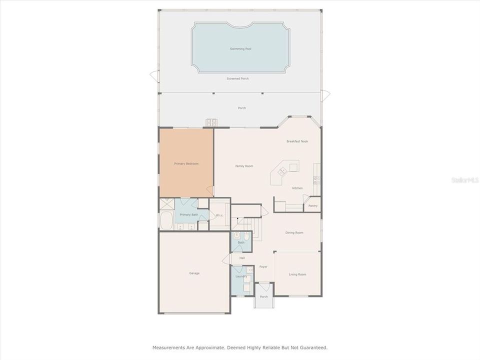 First floor - floor plan