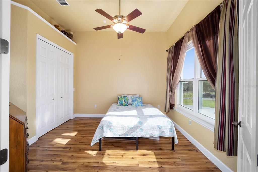 Guest Bedroom 1 at front of house.