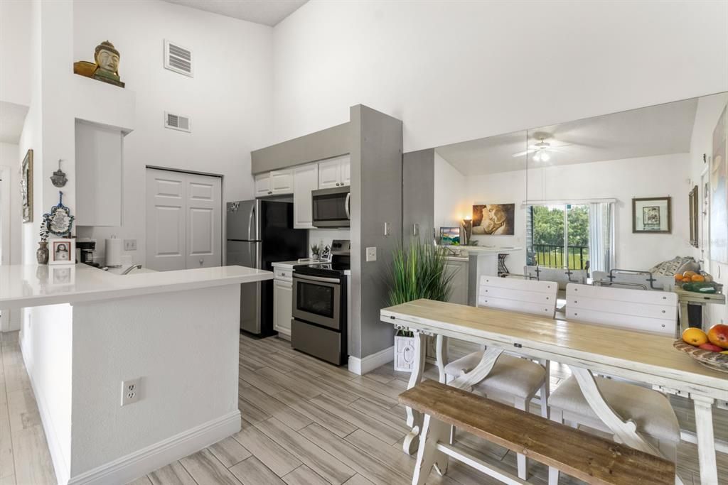 Kitchen and Dining area