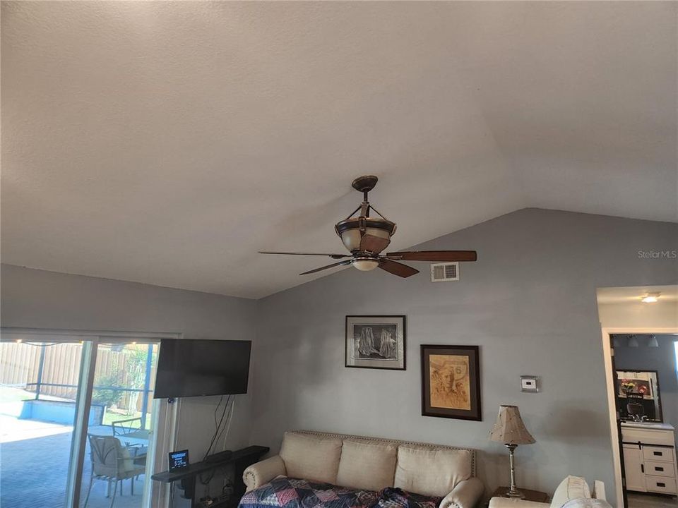 Livingroom Vaulted Ceiling