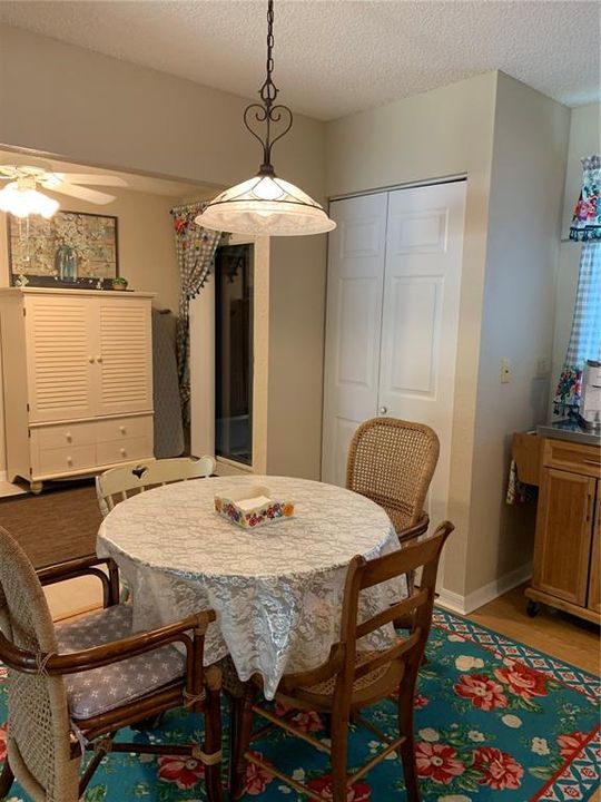 Dining room and pantry