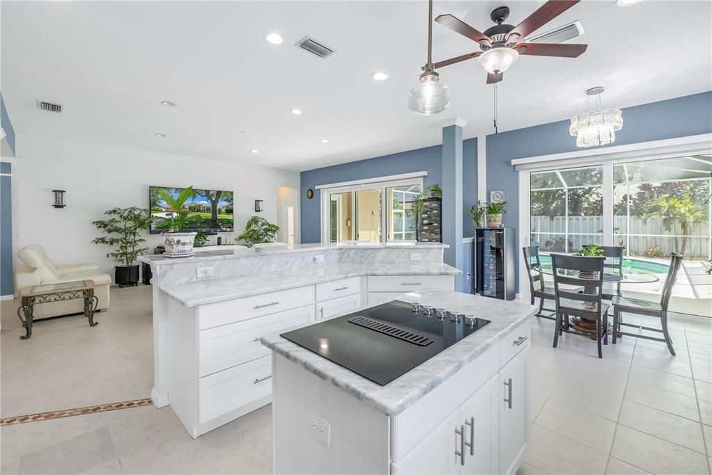 Kitchen Open To Great Room