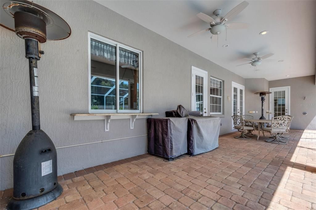 Service from the kitchen is simple, as is access through many doors that exit onto the pool/lanai area