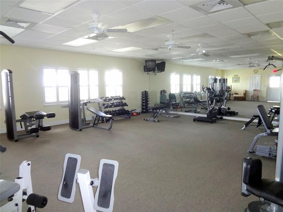 Another fitness room