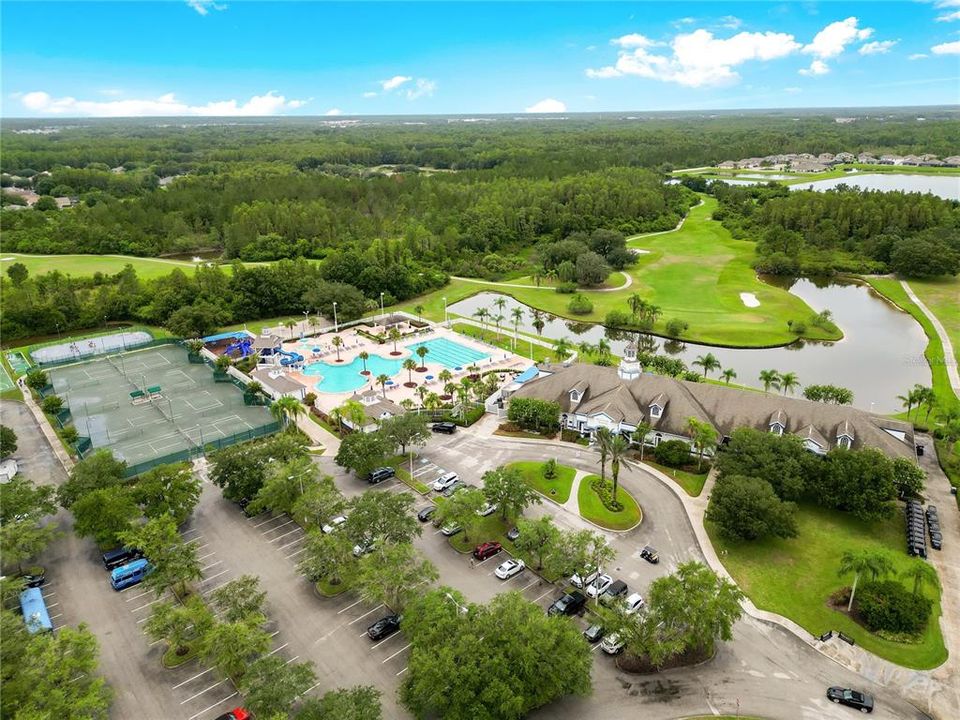 Aerial View of Amenities/Public Golf Course