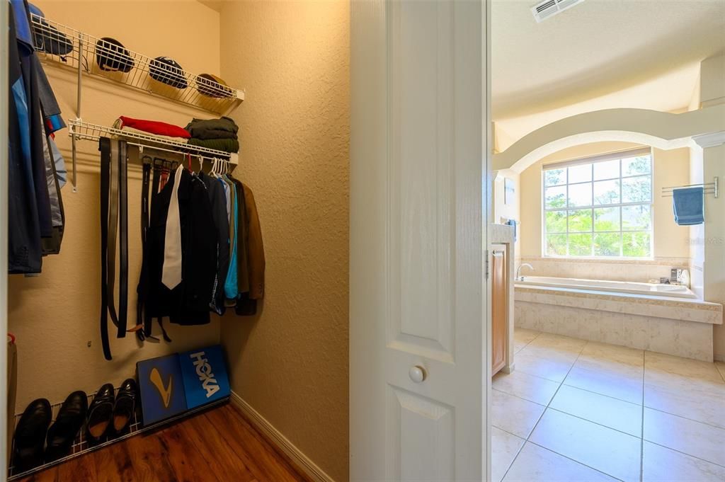 Master / Large Walk-in Closets x2