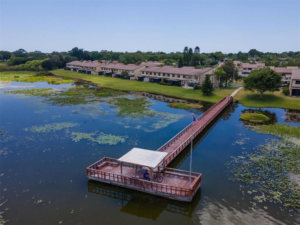 community dock, for the enjoyment of all residents, fishing, kayak launch