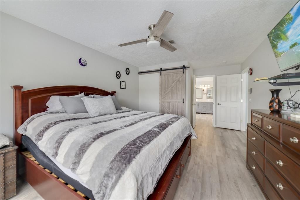 There are two bedrooms on the main floor including a generous FIRST FLOOR PRIMARY SUITE allowing you to escape the day with a large picture window framing the water views, WALK-IN CLOSET and an UPDATED EN-SUITE BATH.