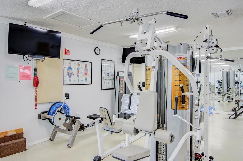 Top of the line equipment in fitness centers