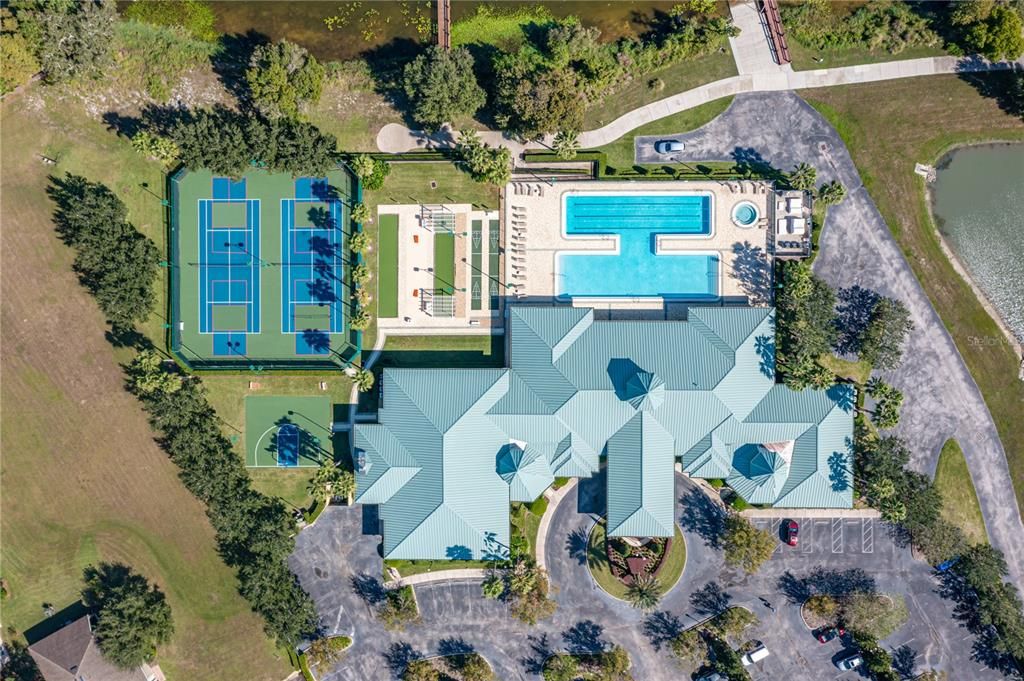 Aerial of Clubhouse