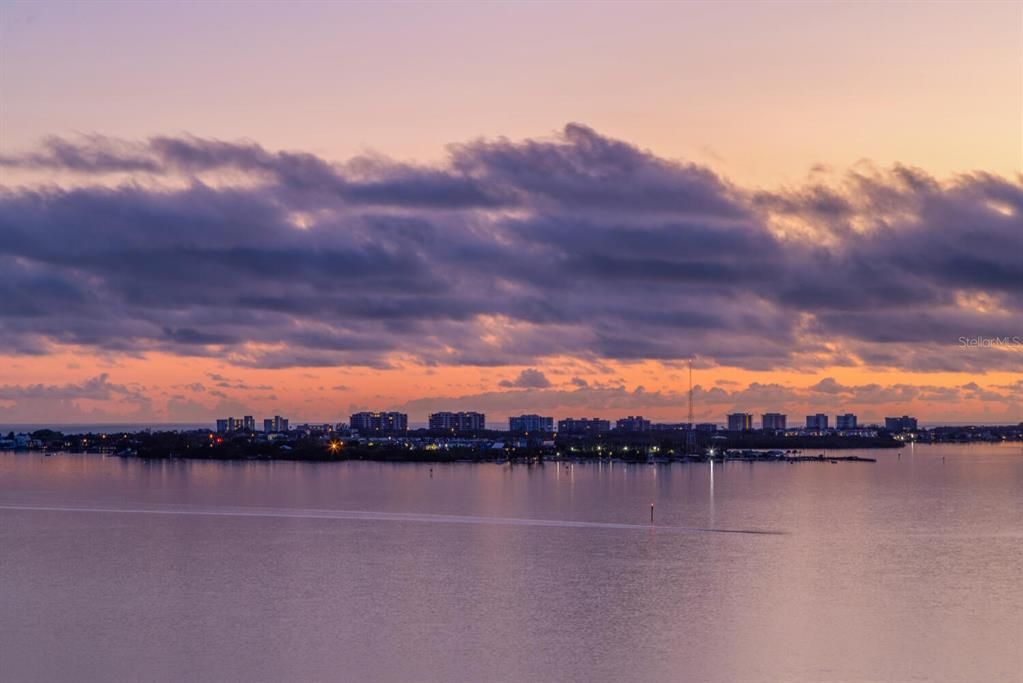 Night Bay and Gulf Views to Lido Key