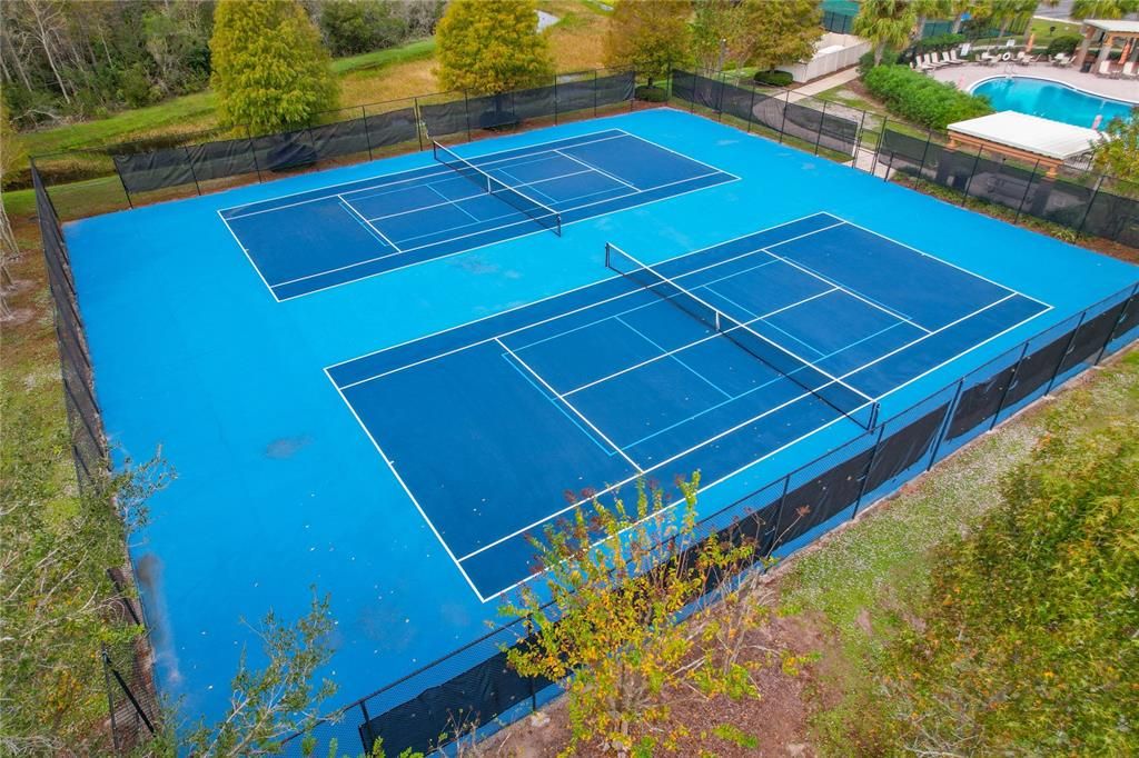 TWO FULL COMMUNITY TENNIS COURTS!