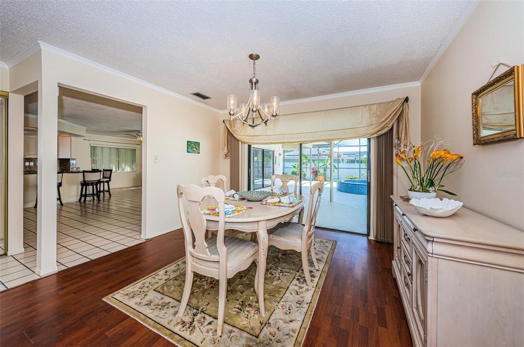 Dining Room Open to Kitchen