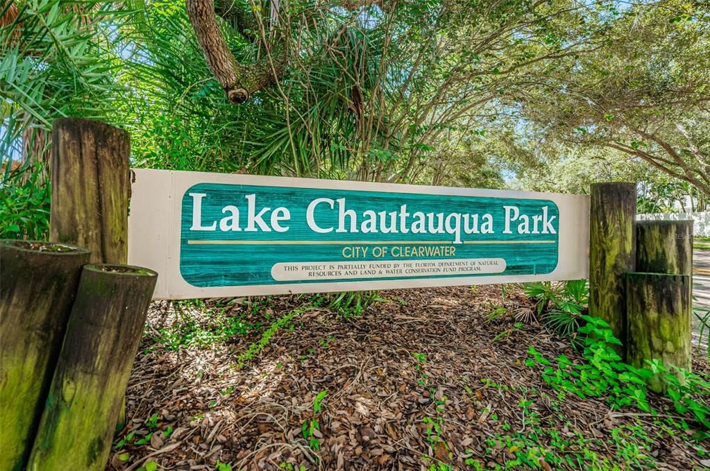 Private Neighborhood Access to Lake Chataqua Park