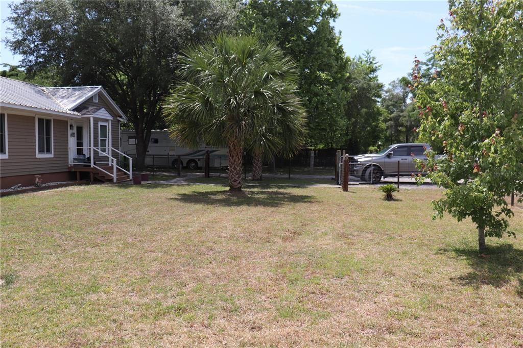 FRONT YARD FROM LEFT SIDE