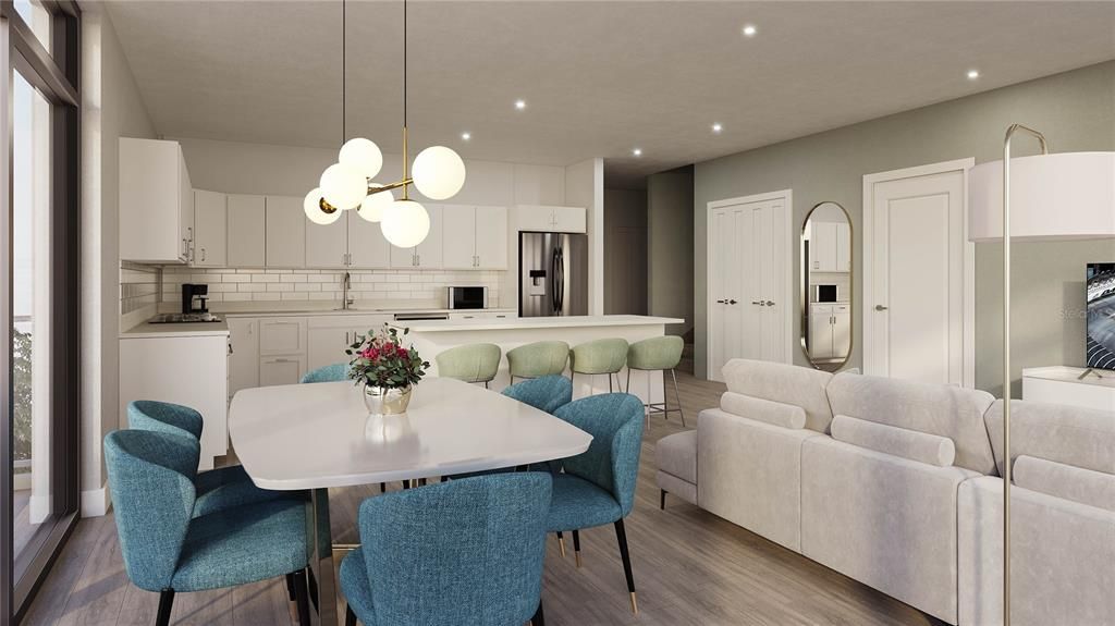 Active With Contract: $581,900 (2 beds, 2 baths, 1204 Square Feet)