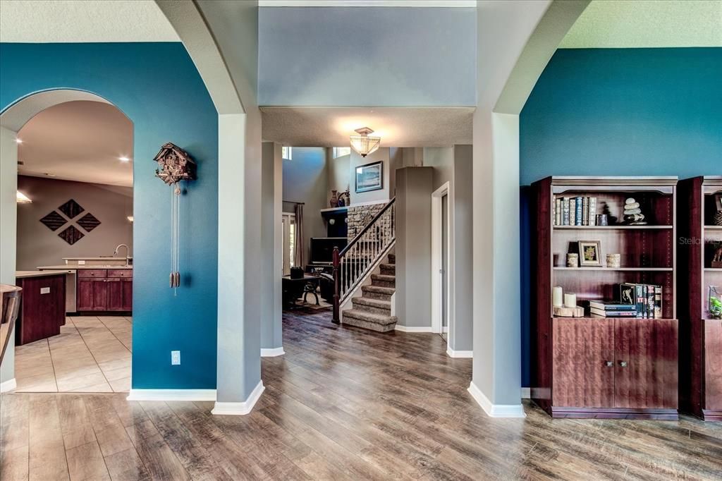 Your first view as you walk in your new home!