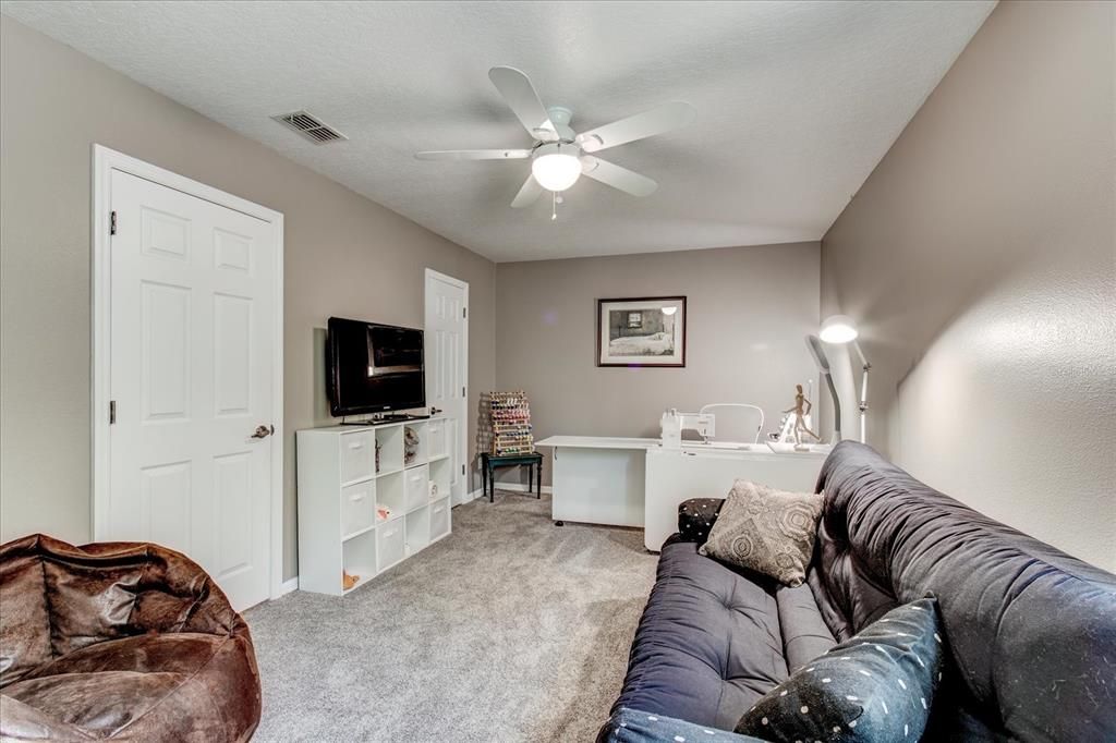 Bedroom 4 has a big walk-in closet.