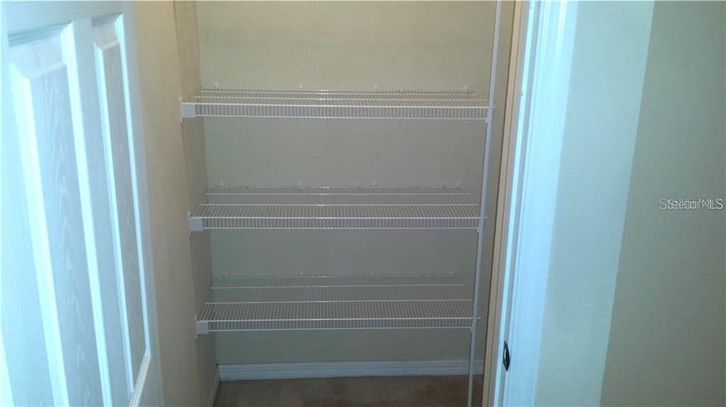 Under stairs storage + extra pantry area