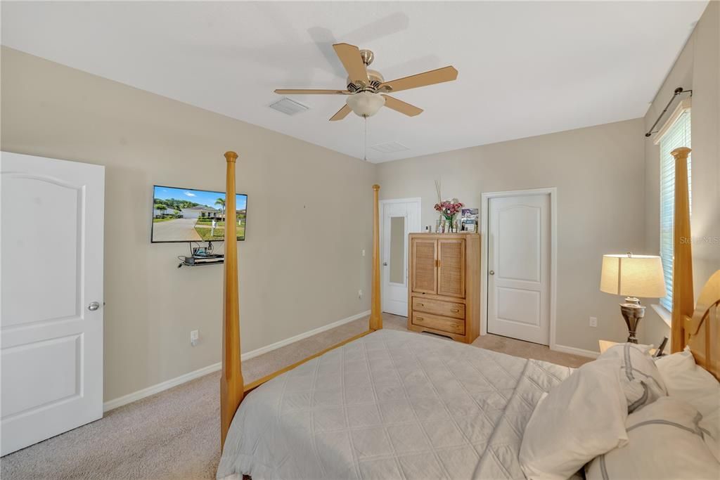 CEILING FANS THROUGHOUT THE HOME