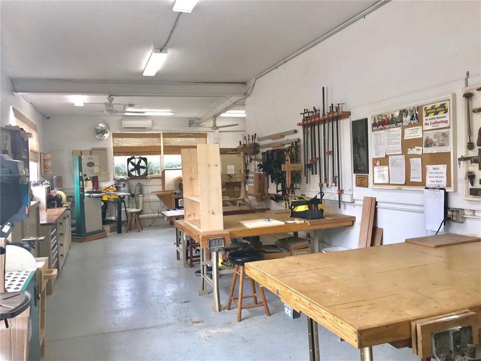 wood working shop